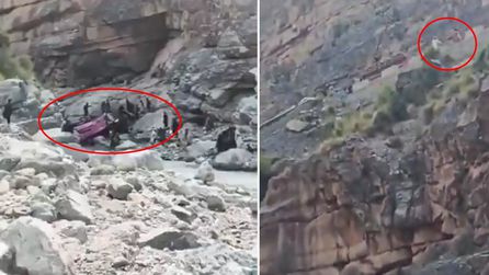 Pakistan'da otobüs kazasında 40 kişi hayatını kaybetti