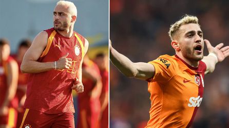 Barış Alper Yılmaz yeni saç stiliyle antrenman paylaşımlarında