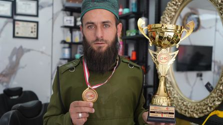 Bayburtlu Berber Salih Temuçin, Elazığ'da Şampiyon Oldu
