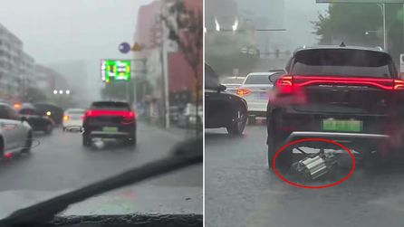 BYD Tang modelinin alt parçası koptu, sebebi açıklandı