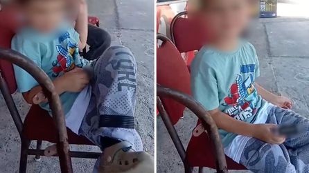 Çocuğa sigara ve alkolü özendiren görüntüler sosyal medyada yayıldı