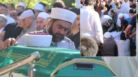 Sapanca'da kaza sonucu hayatını kaybeden gencin cenaze namazı kılındı
