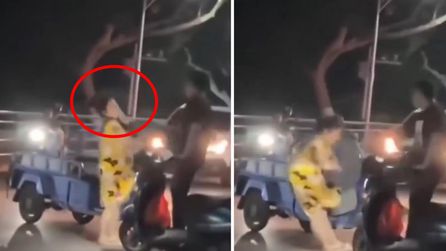 Çin'de kadın saldırıya uğradı, saldırgan olay yerinden kaçtı