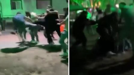 Sincan'da çocuklar arasında başlayan kavga aileleri de etkiledi