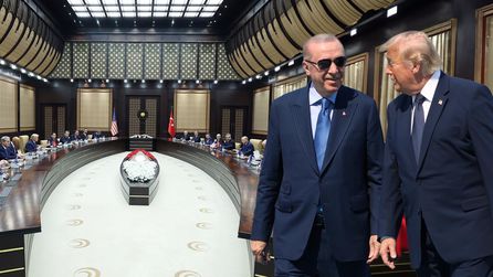 Trump ve Erdoğan arasındaki ikili görüşme tamamlandı