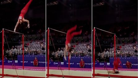 İngiltere sporcusu Gabriel Langton hastaneye kaldırıldı