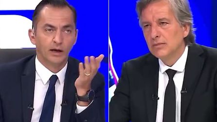TRT'de canlı yayında futbol hatası, Norveçli oyuncu karıştırıldı