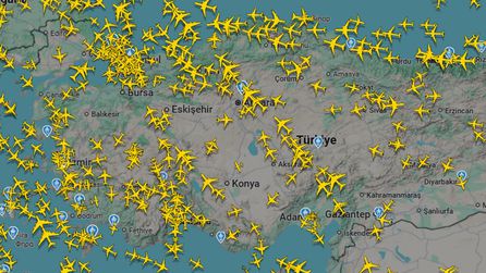 Ankara Havalimanı'nda NATO Zirvesi için yoğun hava trafiği