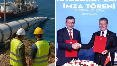 Türkiye ve KKTC doğal gaz boru hattı projesi için mutabakat imzaladı