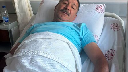 Zonguldak'ta bahçede yılan saldırısına uğrayan adam hastaneye kaldırıldı