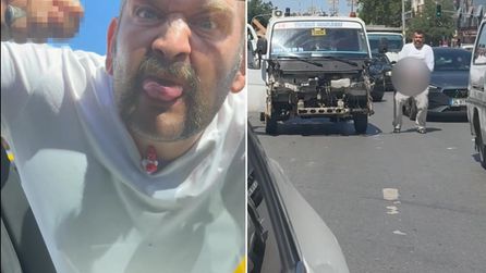 İstanbul trafiğinde şok edici cinsel taciz olayı yaşandı