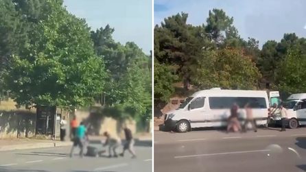 Kocaeli'de cadde ortasında demir sopalarla darp olayı yaşandı