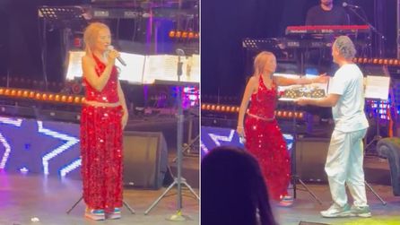 Yıldız Tilbe konserinde doğum günü sürprizi ve ilginç yorumlar