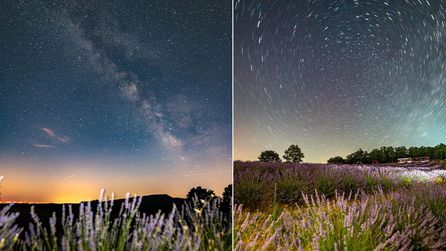 Kırklareli'de Fotoğrafçılar Ay'ın Batışını Gökyüzünde Yakaladı