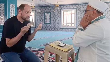 Alman damat Türk kültürüne bağlılığını gösterdi, Müslüman oldu