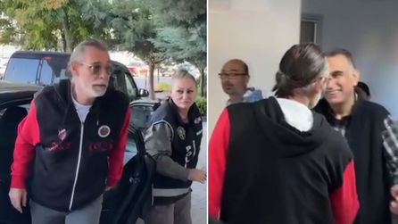 Erdal Beşikçioğlu sağlık kontrolüne götürüldü, görüntüler ortaya çıktı