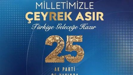 AK Parti 25. kuruluş yıl dönümünü etkinliklerle kutlayacak