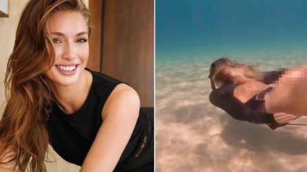 Yasemin Kay Allen'dan dalış videosu hakkında açıklama