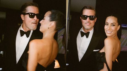 Brad Pitt ve Ines de Ramon ilişkilerini sosyal medyada duyurdu
