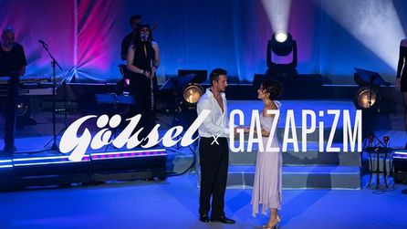 Gazapizm ve Göksel Harbiye'de birlikte sahne aldı