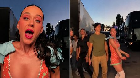 Justin Trudeau, Katy Perry'nin klip tanıtımında dans etti