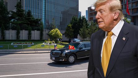 Trump'ın konakladığı otelde gizli tünel bulunduğu iddiası