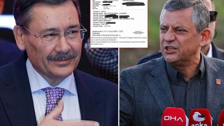 Melih Gökçek, Özgür Özel'e 1.03 TL bağışta bulundu