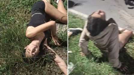 Brezilya'da evden kaçan iki kız kardeş kaza sonucu ağır yaralandı