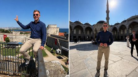 Macar Başbakan İstanbul'da tarihi mekanları gezdi