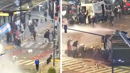 Arjantin'de İspanya yenilgisinin ardından sokaklarda şiddet olayları
