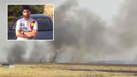 Nusaybin'deki yangında itfaiye aracı altında kalan itfaiye eri hayatını kaybetti