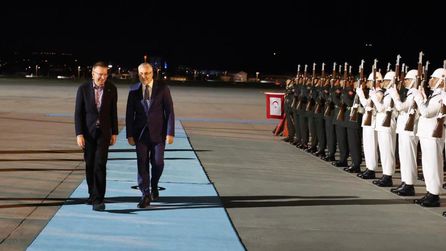Letonya Cumhurbaşkanı Rinkevics, NATO Zirvesi için Ankara'da