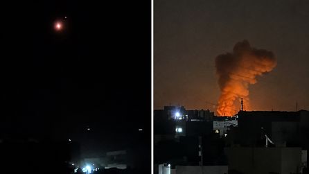 İran Erbil'e füze ve İHA saldırıları düzenledi