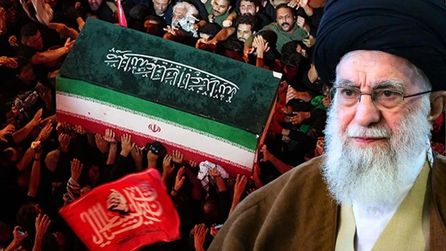 Hamaney Meşhed'de son yolculuğuna uğurlanıyor