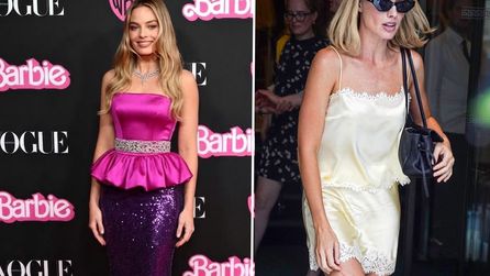 Margot Robbie'nin Bacağındaki Morluk Alışverişte Dikkat Çekti