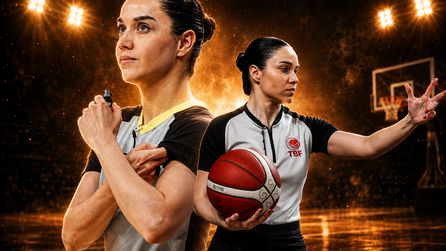 Çisil Güngör, NBA Yaz Ligi'nde maç yöneten ilk Türk kadın hakem oldu