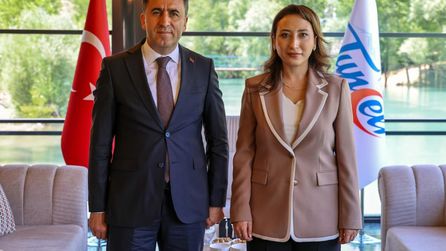 Tunceli'nin Nazımiye ilçesinde ilk kadın kaymakam göreve başladı