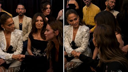 Hadise ve Jennifer Lopez Paris Haute Couture Haftası'nda buluştu