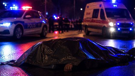 Fransa'da Dünya Kupası kutlamasında genç kız traktörden düştü