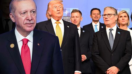 Erdoğan, NATO Zirvesi'nde liderlere özel silah hediye etti