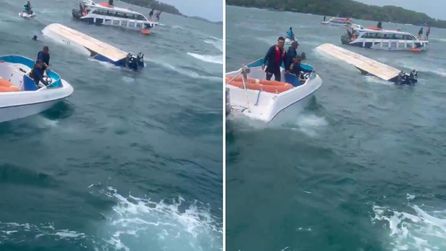 Phu Quoc'ta sürat teknesi devrildi, 15 Hint turisti hayatını kaybetti
