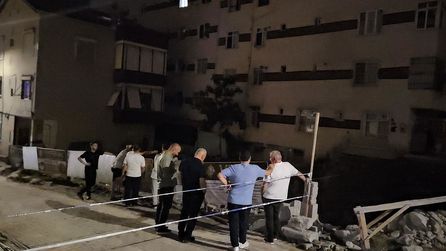 İstanbul'da bina kolonlarından sesler yükseldi, 45 kişi evlerini terk etti