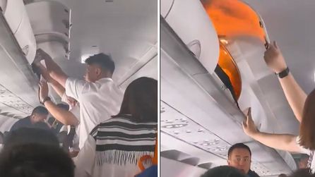 China Eastern uçağında kabin yangını yolcuları paniğe sürükledi
