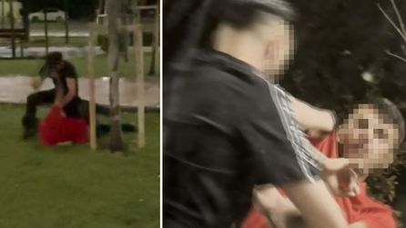 Aksaray'da Kavga Anları Kameraya Yansıdı