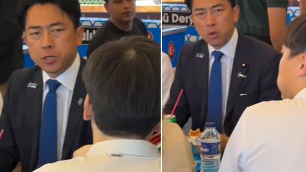 Japonya Savunma Bakanı Koizumi, İstanbul'da balık ekmek yedi