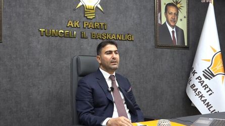 Tunceli AK Parti İl Başkanı Hakan Özer görevinden ayrıldı