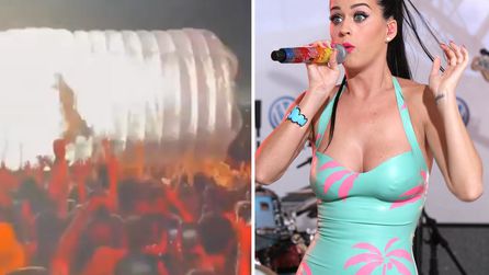 Katy Perry konserinde hayranlar sürpriz bir olay yaşattı