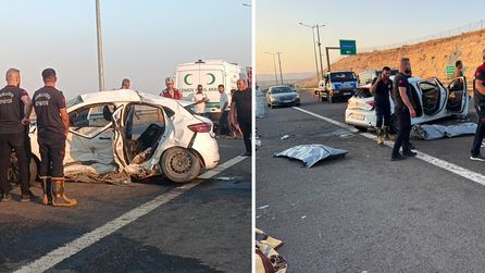 Şanlıurfa'da Trafik Kazası: İki Ölü, Dokuz Yaralı