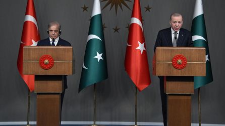 Cumhurbaşkanı Erdoğan ve Pakistan Başbakanı Şerif ikili görüşme gerçekleştirdi
