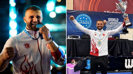 Kadir Yıldırım, Türkiye Kick Boks Şampiyonası'nda zirveye ulaştı